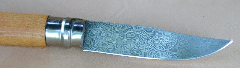 die Klinge in Gro&szlig;ansicht